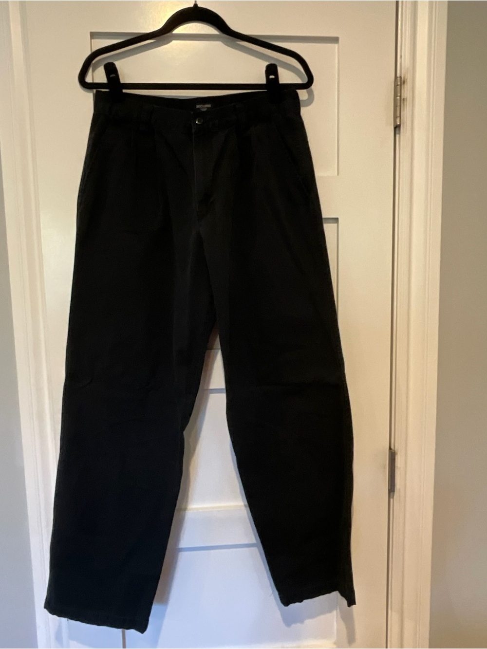 Dockers Men's Black Chinos - Straight Leg